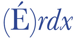 Logo REDEX blanco firma azul