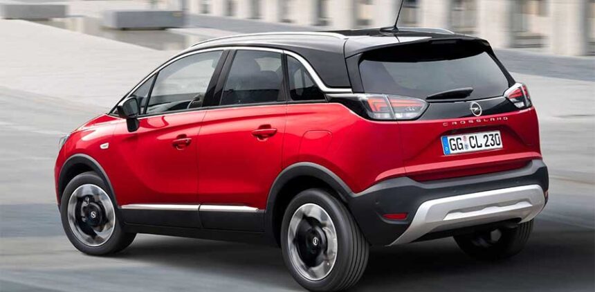 opel crossland trasera