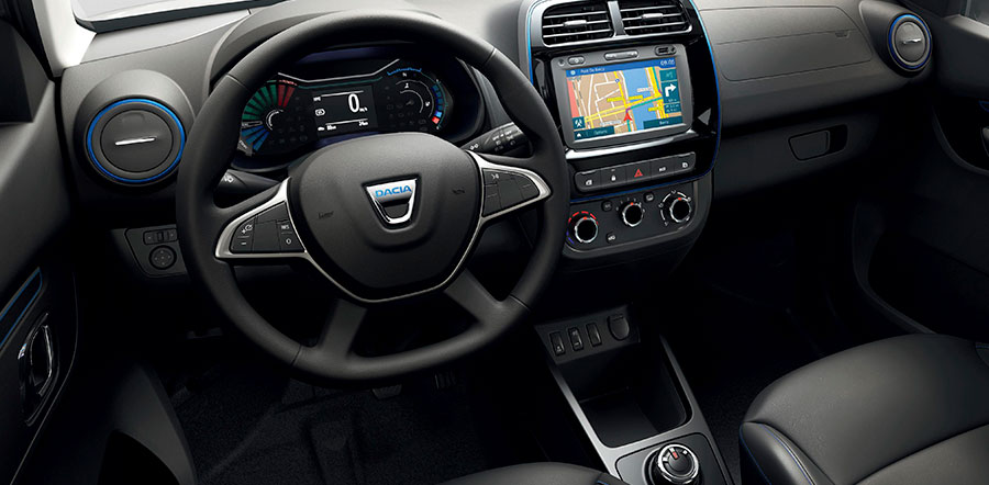 dacia spring interior