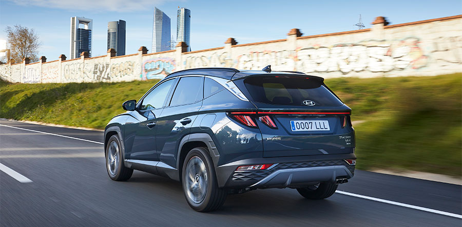 hyundai tucson trasera
