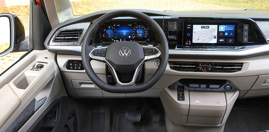 VW Multivan eHybrid interior