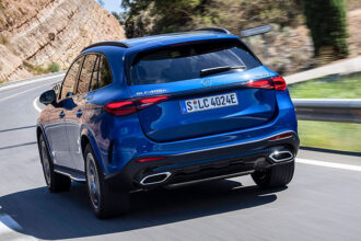 mb nuevo glc trasera