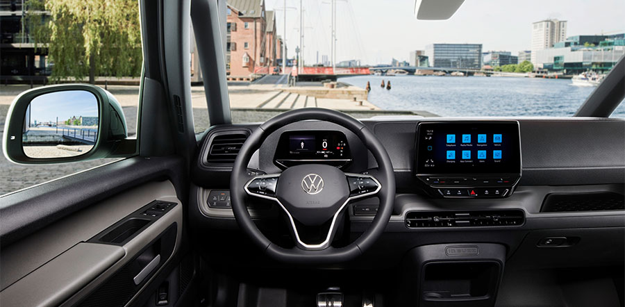 vw id buzz cargo interior