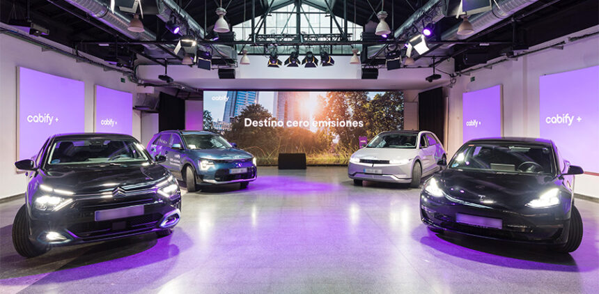 Cabify flota electricos