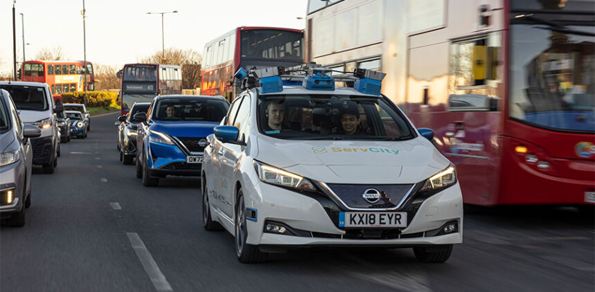 nissan conducción autonoma