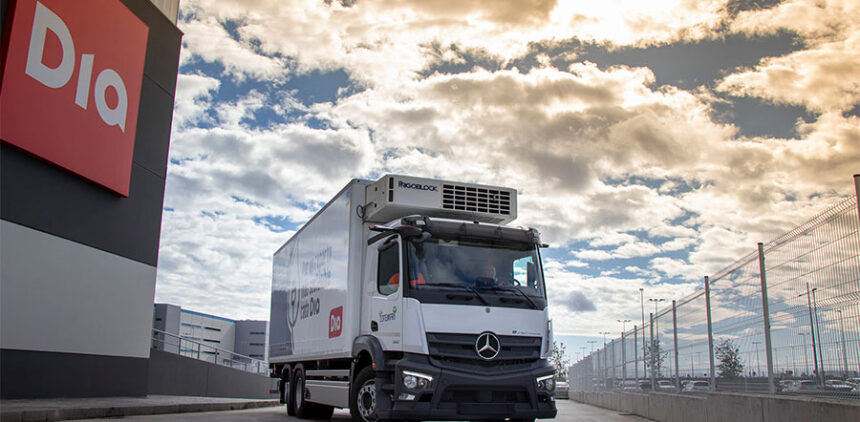 DIA camion electrico mercedes