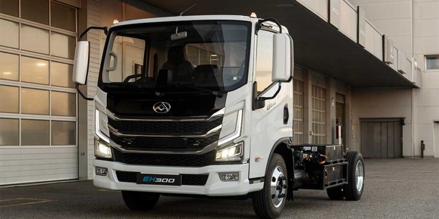 maxus eh300 camion electrico