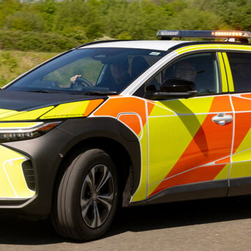 toyota bz4x flota autopistas inglatera