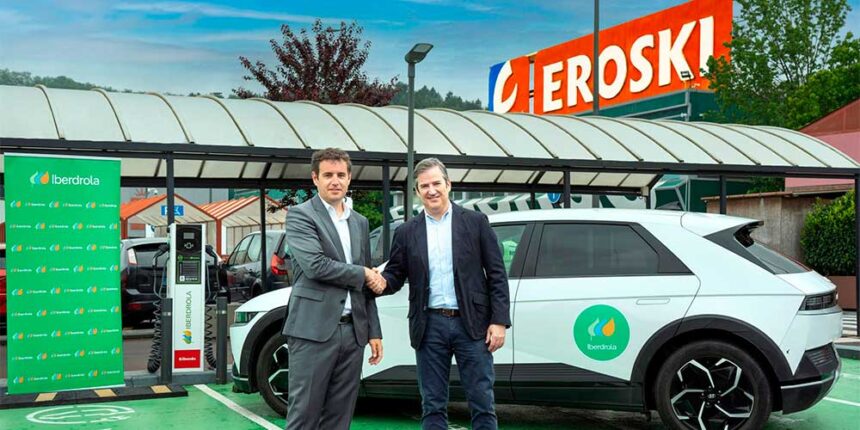 Iberdrola y Eroski instalarán 1.000 puntos de recarga