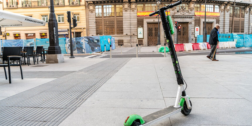 Adiós a los patinetes eléctricos compartidos en Madrid