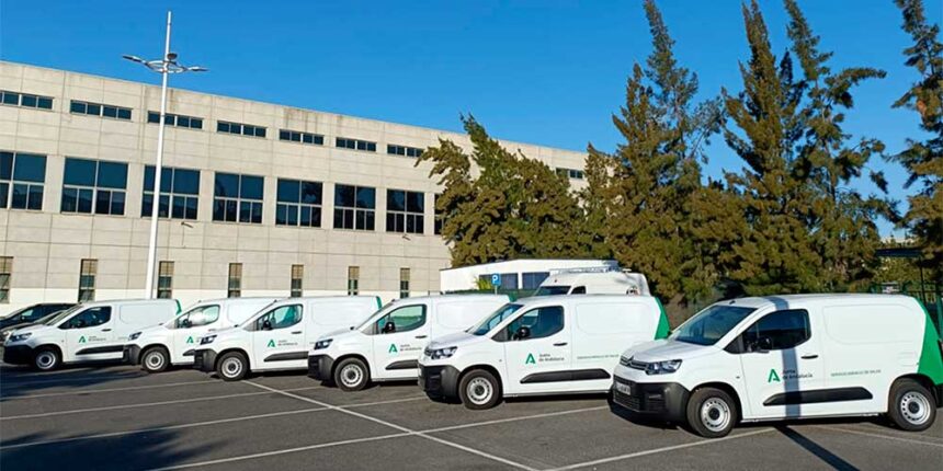 El Servicio Andaluz de Salud renueva más de 300 vehículos