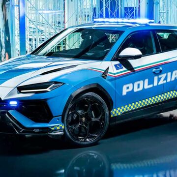 lamborghini policia transporte organos italia