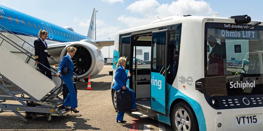 KLM vehiculo autonomo