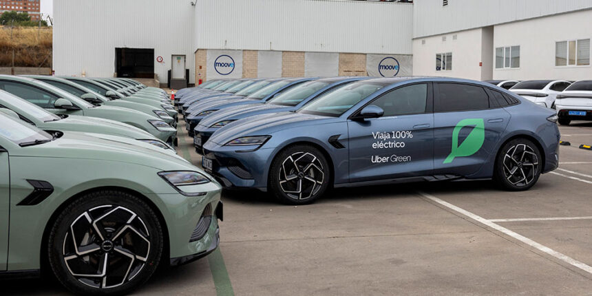 Acuerdo de BYD y Uber para impulsar la electrificación