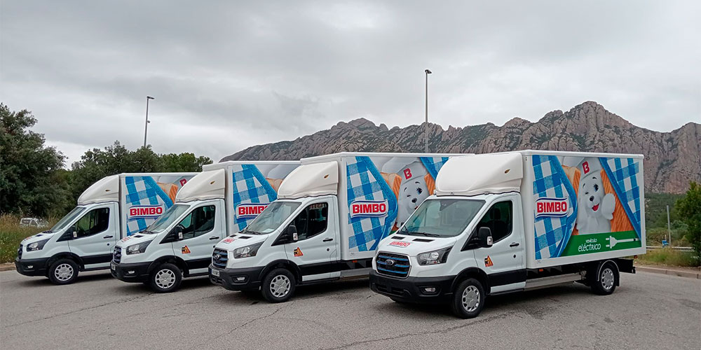 Flota Grupo Bimbo FOrd 