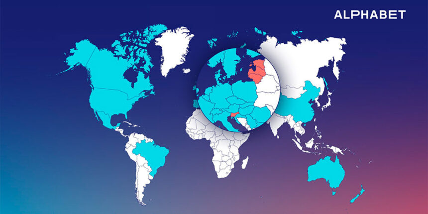 Alphabet amplía su red internacional