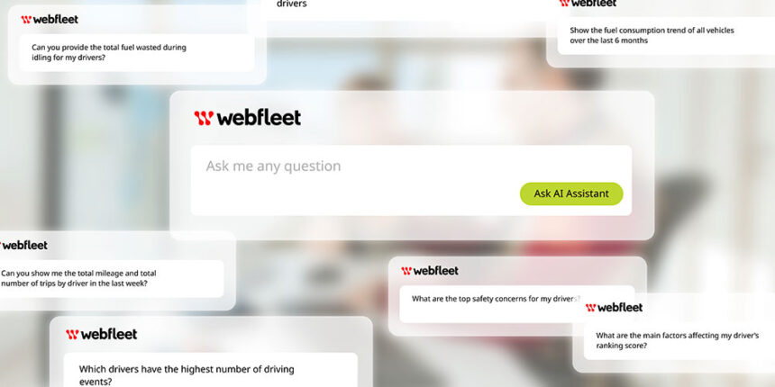 Webfleet integra su asistente de Inteligencia Artificial