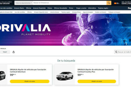 Drivalia lanza en Amazon su servicio de suscripción