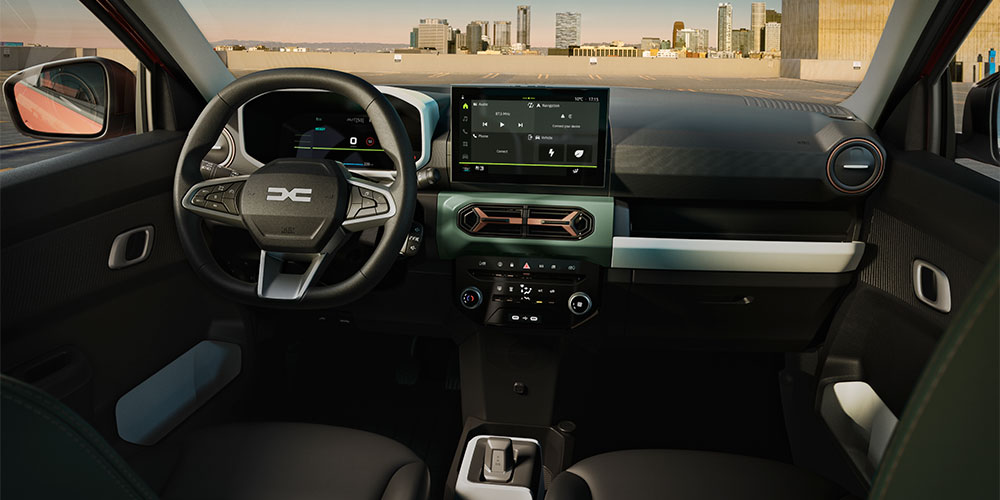 dacia spring 2024 interior