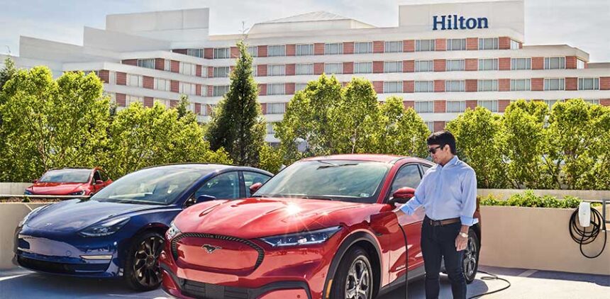 HILTON CARGADORES TESLA