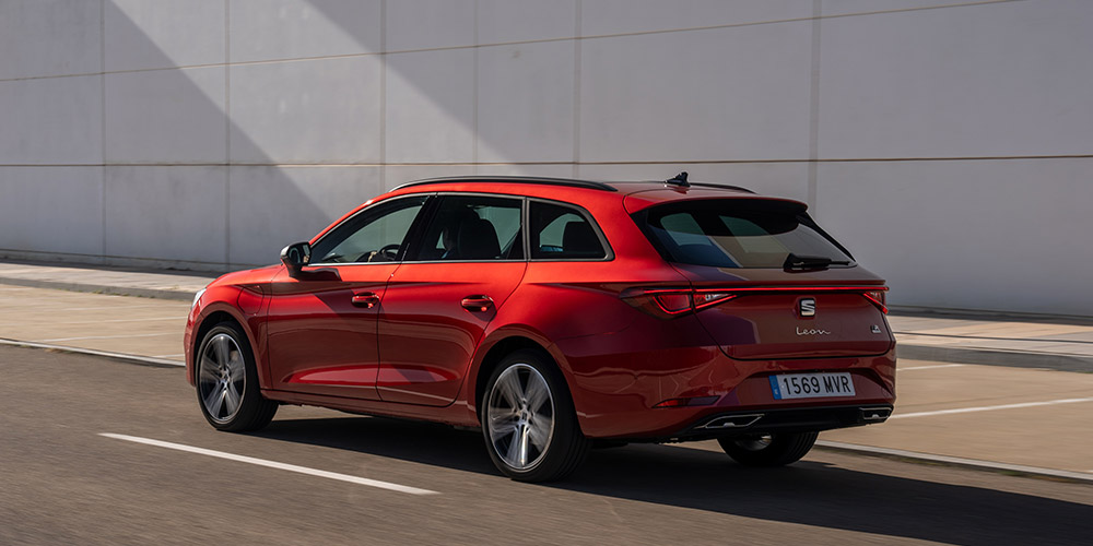 Seat León e Hybrid trasera