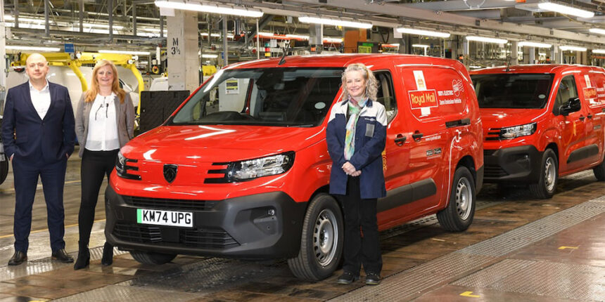 Royal Mail alcanza las 7.000 furgonetas eléctricas