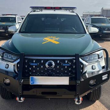 KGM entrega 86 vehículos todoterreno a la Guardia Civil