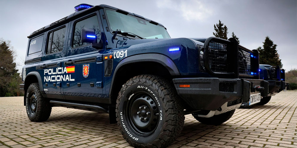 La Policía Nacional incorpora 10 Ineos Grenadier 1