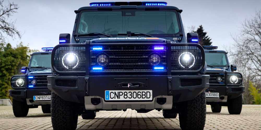 La Policía Nacional incorpora 10 Ineos Grenadier