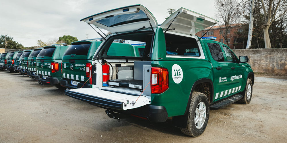 Volkswagen entrega 93 Amarok a Agents Rurals de Catalunya 2