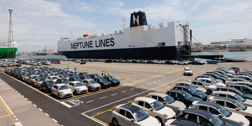GWM inicia su desembarco en España con la llegada de sus primeros 500 vehículos al Port de Barcelona