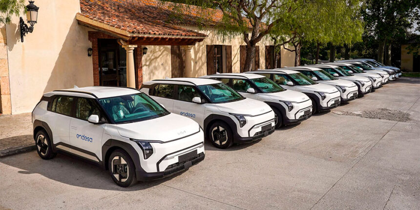 Kia suministra a Endesa más de 150 vehículos eléctricos