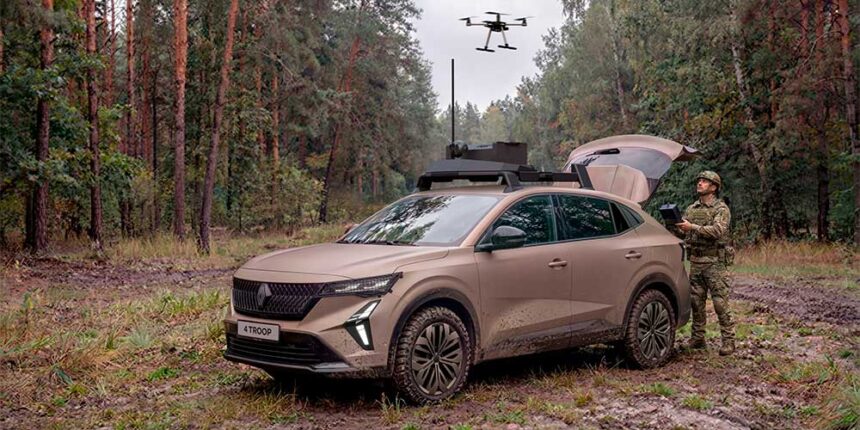 Renault Group y Thales presentan 4 TROOP un vehículo civil multirrol para fuerzas terrestres