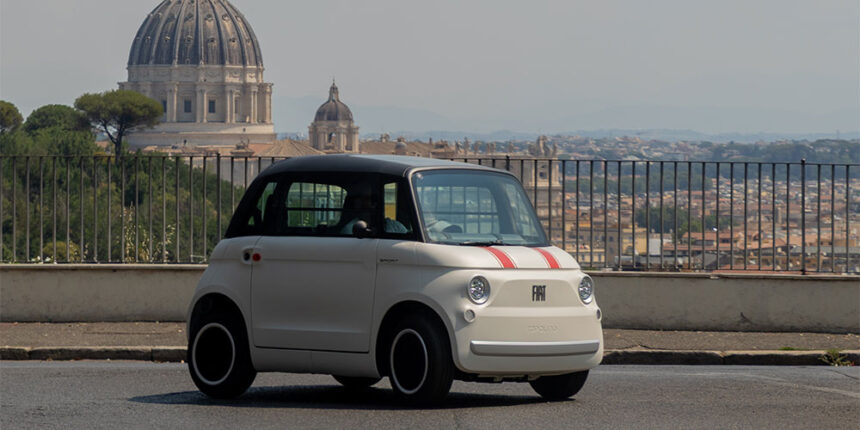 El Fiat Topolino entra en el parque móvil del Vaticano