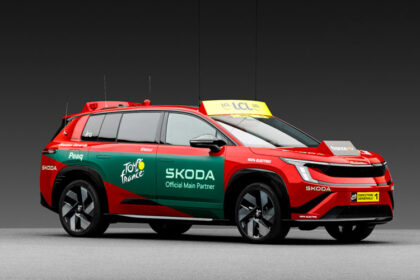 Škoda electrifica la flota del Tour de Francia